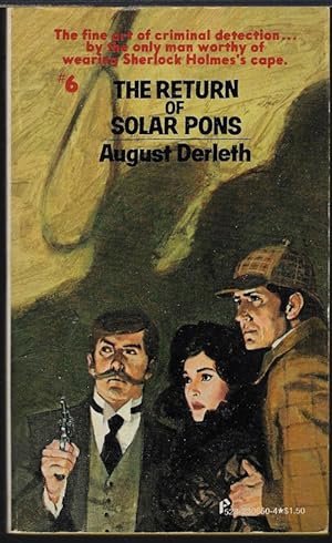 Imagen del vendedor de THE RETURN OF SOLAR PONS: The Adventures of Solar Pons #6 a la venta por Books from the Crypt