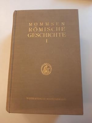 Bild des Verkufers fr Rmische Geschichte. 1. Band. 13. Auflage MOMMSEN, THEODOR: zum Verkauf von Books.Unlimited