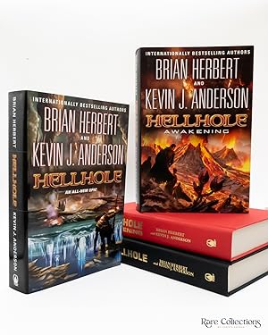 Imagen del vendedor de Hellhole and Hellhole: Awakening (Book 1-2 Hellhole Series) - Double Signed a la venta por Rare Collections