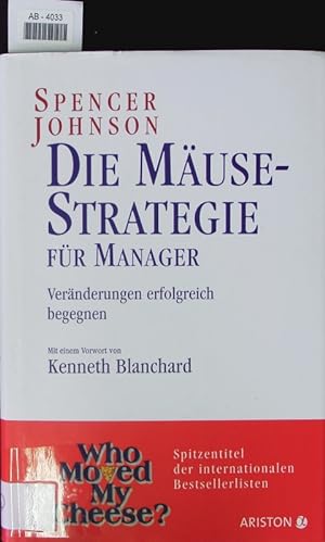 Seller image for Die Musestrategie fr Manager. for sale by Antiquariat Bookfarm