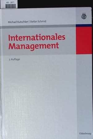 Immagine del venditore per Internationales Management. venduto da Antiquariat Bookfarm