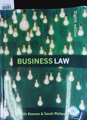 Immagine del venditore per Business law. venduto da Antiquariat Bookfarm