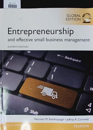 Seller image for Entrepreneurship and Effective Small Business Management, Global Edition. for sale by Antiquariat Bookfarm