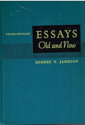 Image du vendeur pour Essays Old and New (Third Edition) mis en vente par First Class Used Books