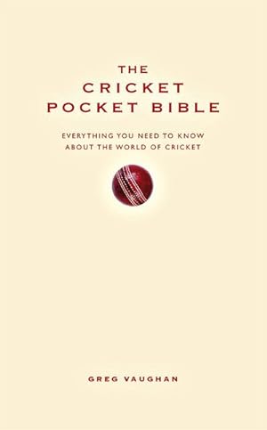 Bild des Verkufers fr The Cricket Pocket Bible zum Verkauf von Smartbuy