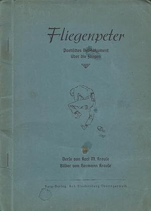 Bild des Verkufers fr Fliegenpeter Poetisches Bilddokument ber die Fliegen zum Verkauf von Leipziger Antiquariat