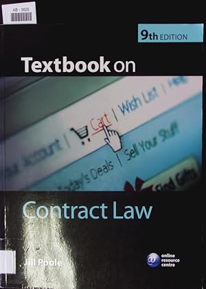 Seller image for Textbook on contract law. for sale by Antiquariat Bookfarm