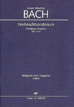 Immagine del venditore per J. S. Bach: Weihnachtsoratorium, Teile I-III venduto da BuchWeltWeit Ludwig Meier e.K.