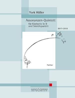 Immagine del venditore per Assonanzen-Quintett fr Klarinette in B und Streichquartett. venduto da BuchWeltWeit Ludwig Meier e.K.