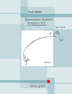 Immagine del venditore per Assonanzen-Quintett. Fr Klarinette in B und Streichquartett. venduto da BuchWeltWeit Ludwig Meier e.K.