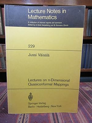 Lectures on n-Dimensional Quasiconformal Mappings (Lecture Notes in Mathematics, 229)