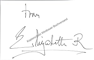 Bild des Verkufers fr Original Autogramm Queen Elizabeth "Queen Mum" /// Autograph signiert signed signee zum Verkauf von Antiquariat im Kaiserviertel | Wimbauer Buchversand
