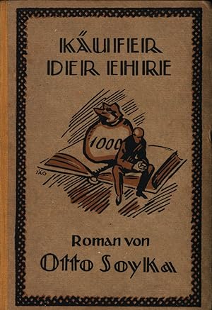 Seller image for Kufer der Ehre. Roman. [Erstausgabe]. for sale by Antiquariat Lenzen