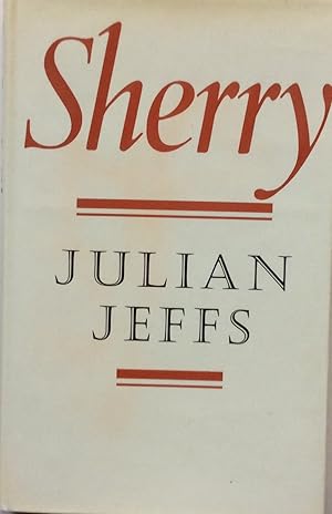 Imagen del vendedor de Sherry (Faber books on wine) a la venta por Jay's Basement Books