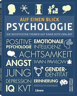 Immagine del venditore per Auf einen Blick: Psychologie: Die wichtigsten Themen auf einer Seite erklrt venduto da getbooks GmbH