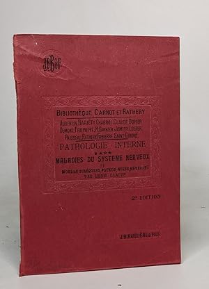 Imagen del vendedor de Bibliothque du doctorat en mdecine: prcis de pathologie interne - maladie du systme nerveux II a la venta por crealivres