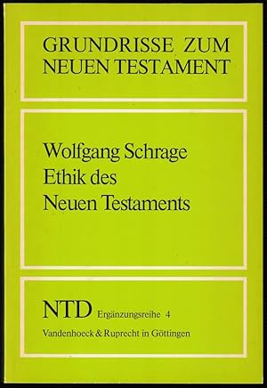 Seller image for Ethik des Neuen Testaments. for sale by Antiquariat Dennis R. Plummer