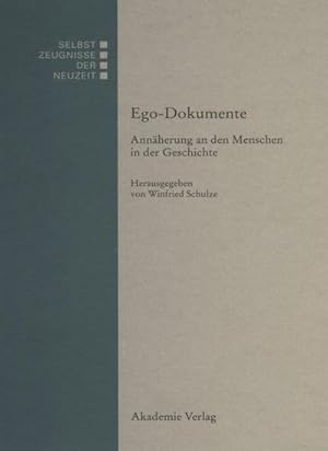 Bild des Verkufers fr Ego-Dokumente zum Verkauf von BuchWeltWeit Ludwig Meier e.K.
