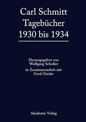 Bild des Verkufers fr 1930 bis 1934 zum Verkauf von BuchWeltWeit Ludwig Meier e.K.