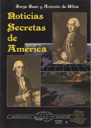 Bild des Verkufers fr Noticias secretas de Amrica . zum Verkauf von Librera Astarloa