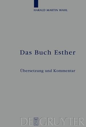 Immagine del venditore per Das Buch Esther venduto da BuchWeltWeit Ludwig Meier e.K.