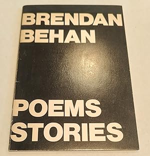 Image du vendeur pour Brendan Behan, Poems and Stories mis en vente par The Bookstore