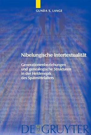 Seller image for Nibelungische Intertextualitt for sale by BuchWeltWeit Ludwig Meier e.K.