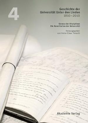 Bild des Verkufers fr Geschichte der Universitt Unter den Linden 1810-2010 zum Verkauf von BuchWeltWeit Ludwig Meier e.K.