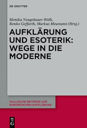Immagine del venditore per Aufklrung und Esoterik: Wege in die Moderne venduto da BuchWeltWeit Ludwig Meier e.K.