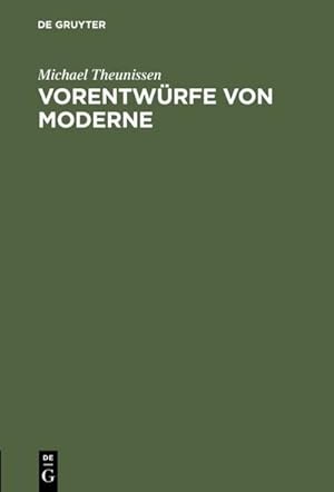 Seller image for Vorentwrfe von Moderne for sale by BuchWeltWeit Ludwig Meier e.K.