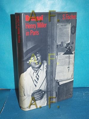 Immagine del venditore per Henry Miller in Paris. Brassai . [Aus d. Franz. von Rudolf Kimmig] venduto da Antiquarische Fundgrube e.U.