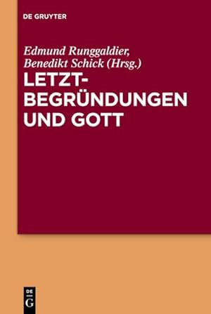 Bild des Verkufers fr Letztbegrndungen und Gott zum Verkauf von BuchWeltWeit Ludwig Meier e.K.