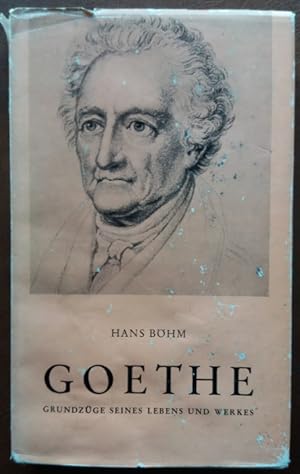 Bild des Verkufers fr Goethe - Grundzge seines Lebens und Werkes.' zum Verkauf von buch-radel
