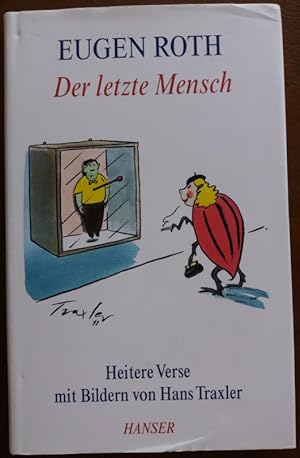 Seller image for Der letzte Mensch. Heitere Verse mit Bildern von Hans Traxler.' for sale by buch-radel