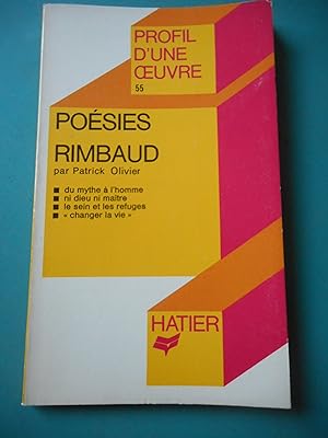 Immagine del venditore per Profil d'une oeuvre - "Poesies" de Rimbaud venduto da Frederic Delbos