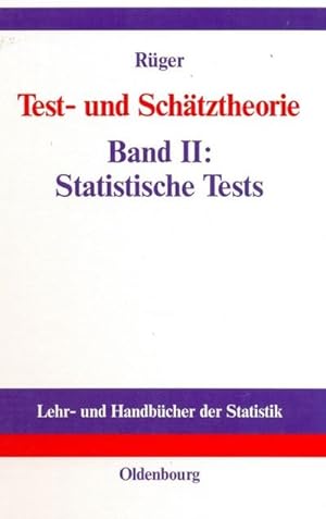 Imagen del vendedor de Test- und Schtztheorie a la venta por BuchWeltWeit Ludwig Meier e.K.