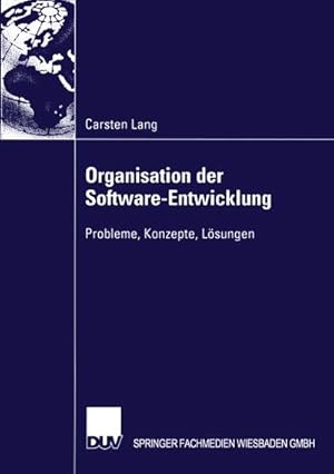 Bild des Verkufers fr Organisation der Software-Entwicklung zum Verkauf von BuchWeltWeit Ludwig Meier e.K.