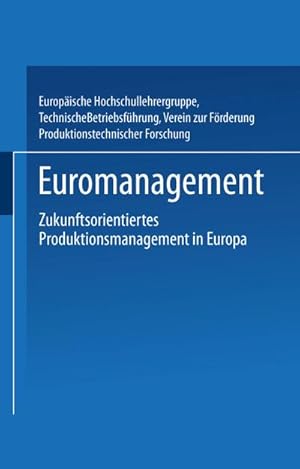 Bild des Verkufers fr Euromanagement zum Verkauf von BuchWeltWeit Ludwig Meier e.K.