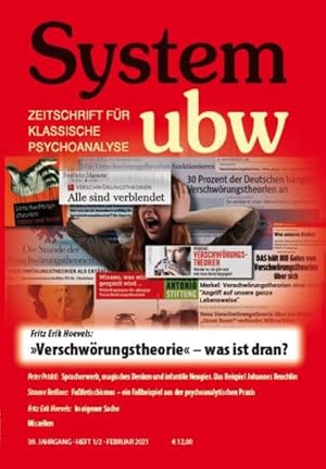 Verschwörungstheorie - was ist dran System ubw 1&2/2021