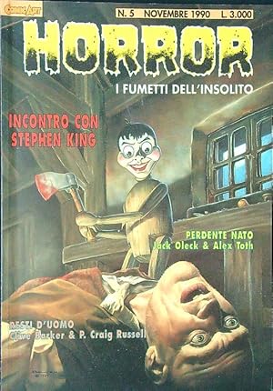 Immagine del venditore per Horror n. 5/novembre 1990 venduto da Librodifaccia