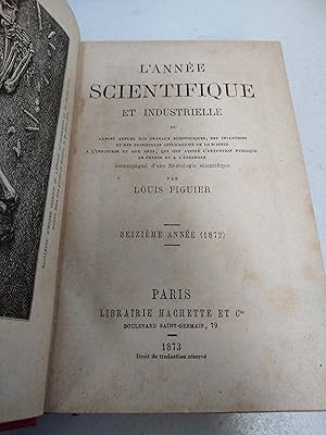 Imagen del vendedor de L'Anne Scientifique et Industrielle a la venta por SoferBooks