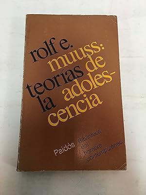 Seller image for Teoras de la adolescencia for sale by SoferBooks