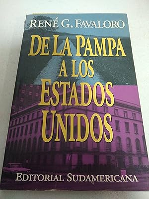 Imagen del vendedor de De la Pampa a los Estados Unidos a la venta por SoferBooks