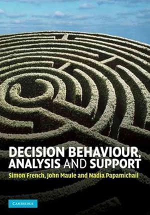 Immagine del venditore per Decision Behaviour, Analysis and Support venduto da GreatBookPrices