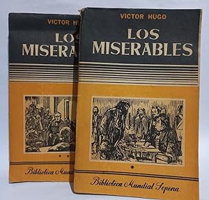 Image du vendeur pour Los Miserables tomo I y II mis en vente par Libros de Ultramar Alicante