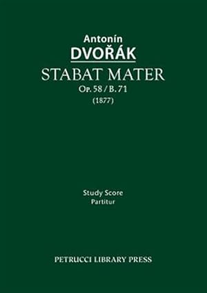 Seller image for Stabat mater, Op.58 / B.71: Study score -Language: latin for sale by GreatBookPrices