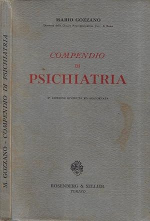 Seller image for Compendio di psichiatria for sale by Biblioteca di Babele