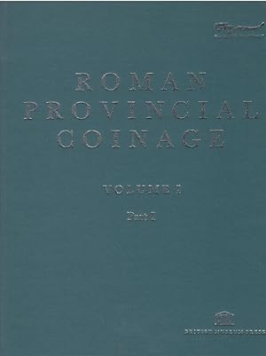 Imagen del vendedor de Roman Provincial Coinage a la venta por Libreria sottomarina - Studio Bibliografico