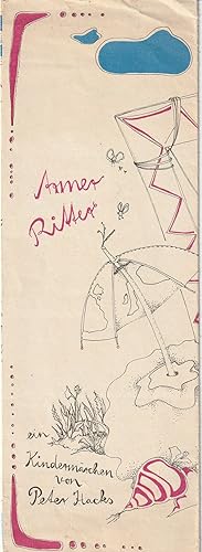 Seller image for Programmheft Peter Hacks ARMER RITTER Spielzeit 1982 / 83 Nr. 9 for sale by Programmhefte24 Schauspiel und Musiktheater der letzten 150 Jahre
