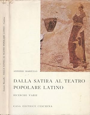 Immagine del venditore per Dalla satira al teatro popolare latino Ricerche varie venduto da Biblioteca di Babele